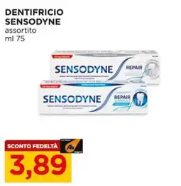 Alì Supermercati Dentifricio SENSODYNE offerta