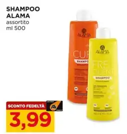 Alì Supermercati Shampoo ALAMA offerta