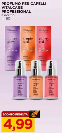 Alì Supermercati Profumo per capelli vitalcare professional offerta