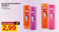 Alì Supermercati Balsamo/shampoo SUNSILK offerta