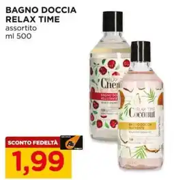 Alì Supermercati Bagno doccia RELAX TIME offerta