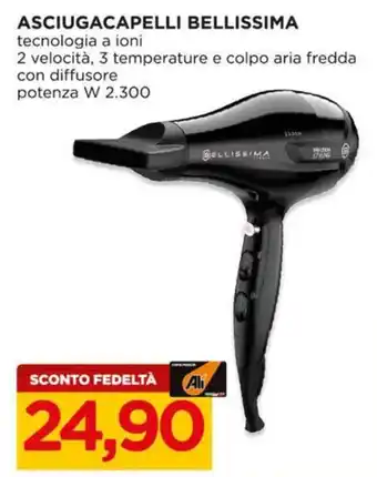 Asciugacapelli BELLISSIMA