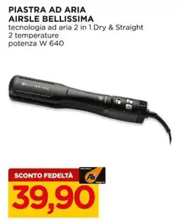 Alì Supermercati Piastra ad aria airsle BELLISSIMA offerta