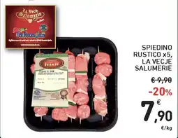 Spazio Conad Spiedino rustico x5, LA VECJE SALUMERIE offerta
