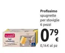 dm drogerie markt Profissimo spugnette per stoviglie offerta