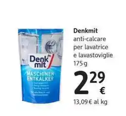 dm drogerie markt Denkmit anti-calcare per lavatrice e lavastoviglie offerta