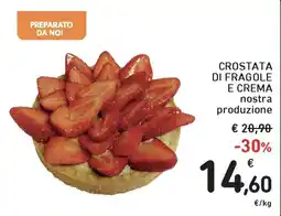 Spazio Conad Crostata di fragole e crema offerta