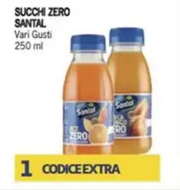Iper Tosano Succhi zero SANTAL offerta