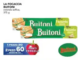 Esselunga La focaccia BUITONI offerta