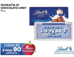 Esselunga Tavoletta di cioccolato LINDT offerta