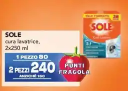 Esselunga SOLE cura lavatrice offerta