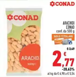 Conad Arachidi CONAD offerta