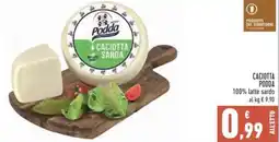 Conad Caciotta PODDA offerta