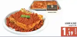 Conad Lasagne al ragù offerta