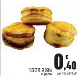 Conad Pizzette sfoglia offerta