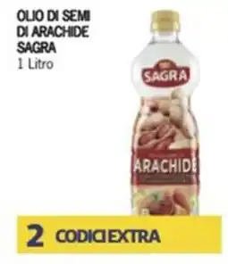 Iper Tosano Olio di semi di arachide SAGRA offerta