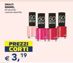 Esselunga SMALTI RIMMEL offerta