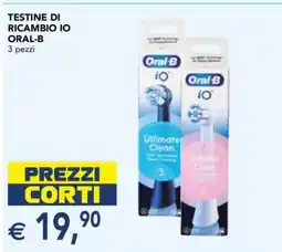 Esselunga TESTINE DI RICAMBIO IO ORAL-B offerta