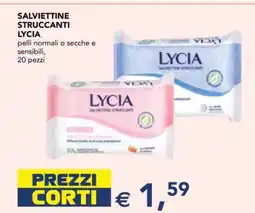 Esselunga Salviettine Struccanti Lycia offerta