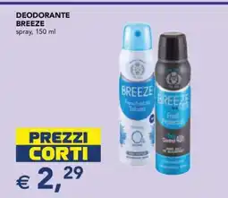 Esselunga DEODORANTE BREEZE offerta