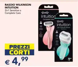 Esselunga RASOIO WILKINSON INTUITION offerta