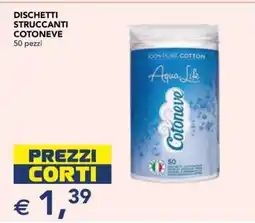 Esselunga Dischetti Struccanti Cotoneve offerta