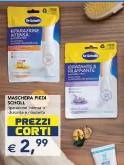Esselunga MASCHERA PIEDI SCHOLL offerta