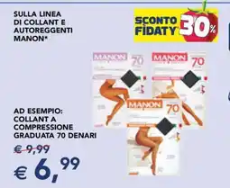 Esselunga Collant a compressione graduata 70 denari offerta