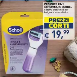Esselunga PEDICURE 2IN1 EXPERTCARE SCHOLL offerta