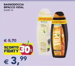 Esselunga BAGNODOCCIA BIPACCO VIDAL offerta