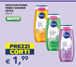 Esselunga DOCCIASCHIUMA FRESH SHOWER NIVEA offerta