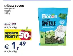 Esselunga SPÄTZLE BOCON offerta