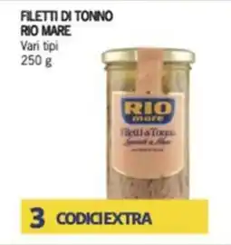 Iper Tosano Filetti di tonno RIO MARE offerta