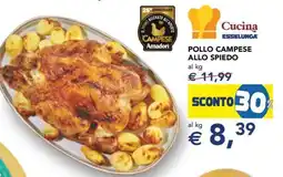 Esselunga POLLO CAMPESE ALLO SPIEDO offerta