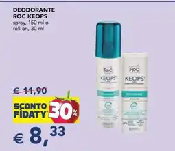 Esselunga DEODORANTE ROC KEOPS offerta
