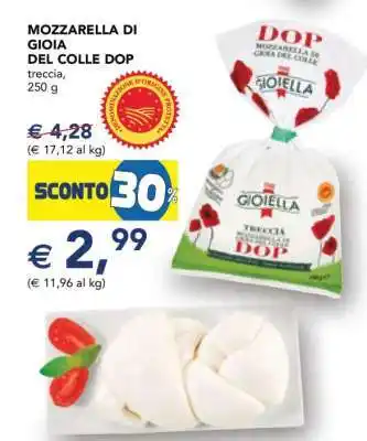 Esselunga MOZZARELLA DI GIOIA DEL COLLE DOP offerta