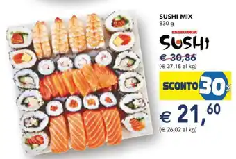 Esselunga Sushi Mix offerta