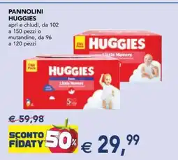 Esselunga Pannolini Huggies offerta