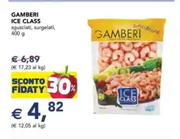 Esselunga GAMBERI ICE CLASS offerta