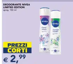 Esselunga DEODORANTE NIVEA LIMITED EDITION offerta