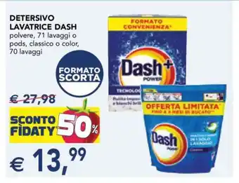 Esselunga DETERSIVO LAVATRICE DASH offerta