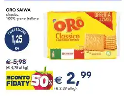 Esselunga Oro Saiwa offerta