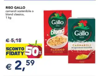 Esselunga RISO GALLO offerta