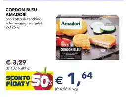 Esselunga Cordon Bleu Amadori offerta