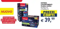 Esselunga SISTEMA LAVAPAVIMENTI VILEDA H2PRO offerta