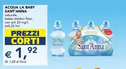 Esselunga ACQUA LA BABY SANT'ANNA offerta