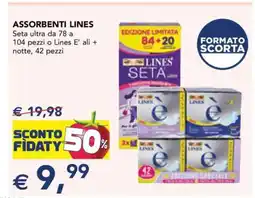 Esselunga Assorbenti lines offerta