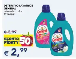 Esselunga DETERSIVO LAVATRICE GENERAL offerta