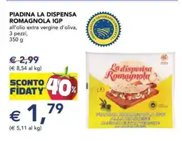 Esselunga Piadina La Dispensa Romagnola IGP offerta