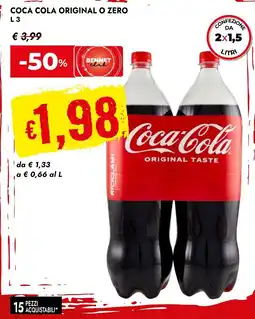Bennet Coca cola original o zero offerta